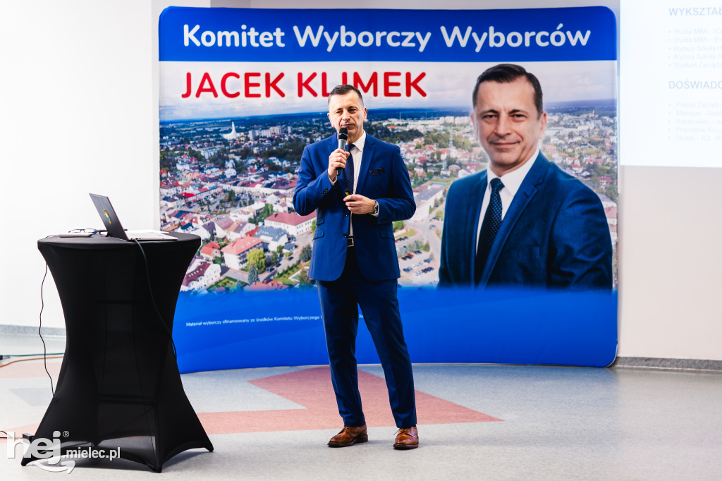 Jacek Klimek ogłasza udział w wyborach na Prezydenta Mielca