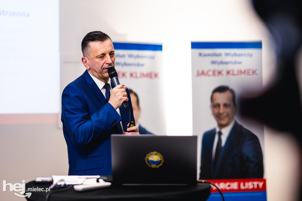 Jacek Klimek ogłasza udział w wyborach na Prezydenta Mielca
