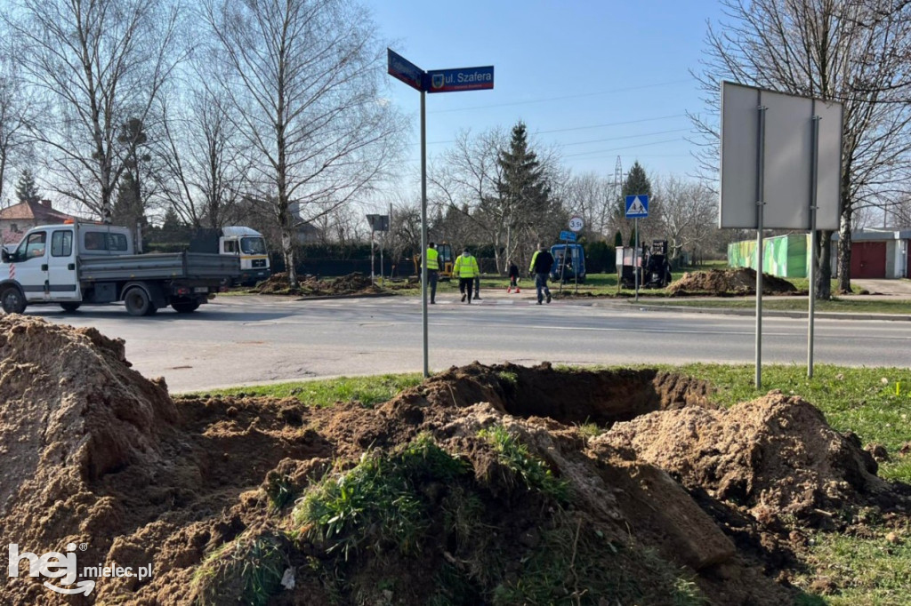 Wznowiono przebudowę ulicy Szafera