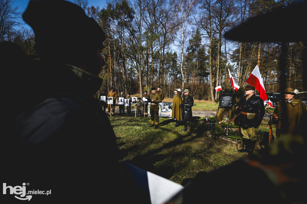 Posadzenie Dęba Pamięci por. Henryka Cybulskiego