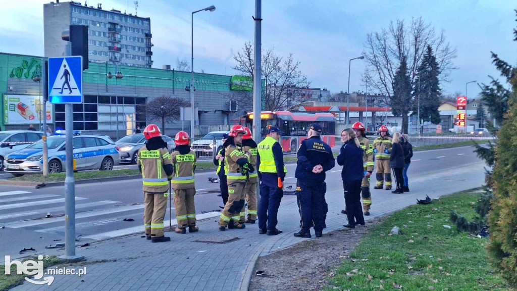 Kolizja na ul. Sienkiewicza
