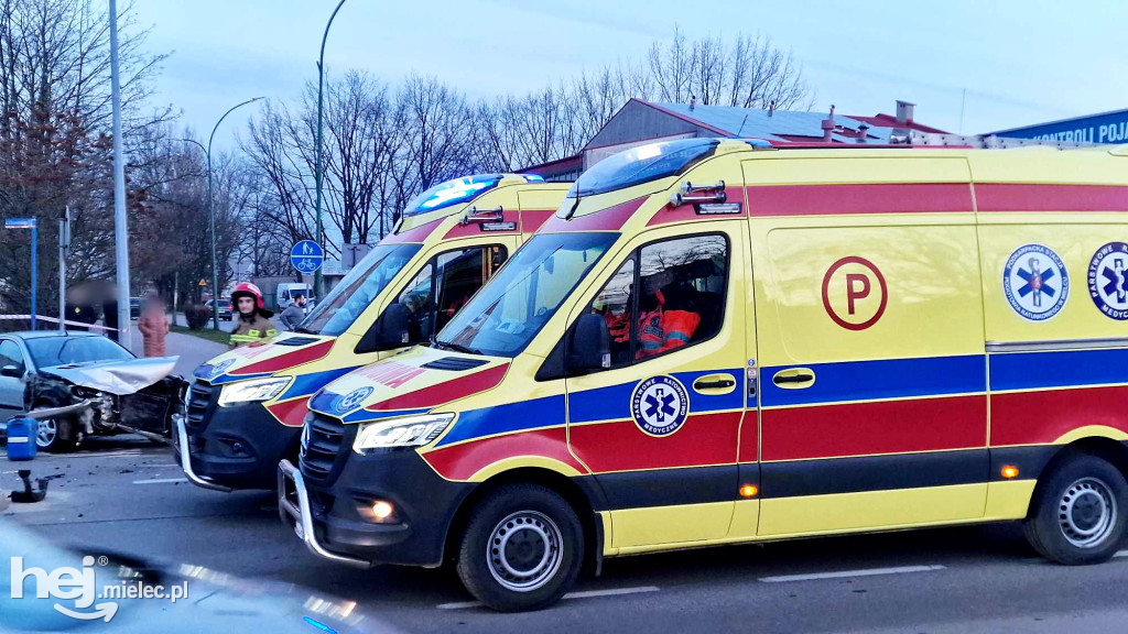 Kolizja na ul. Sienkiewicza