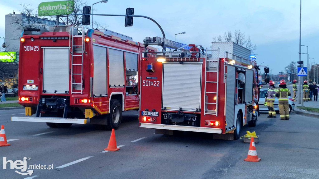 Kolizja na ul. Sienkiewicza