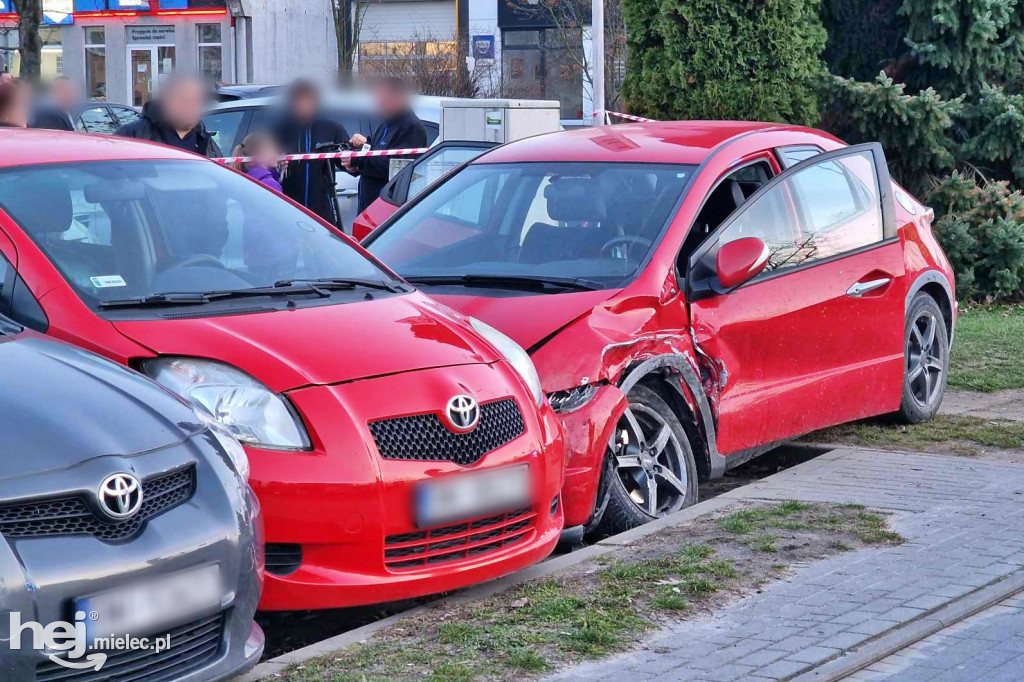 Kolizja na ul. Sienkiewicza