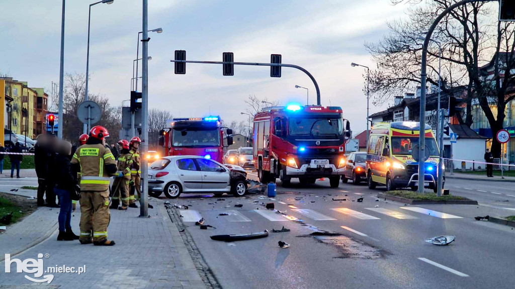 Kolizja na ul. Sienkiewicza