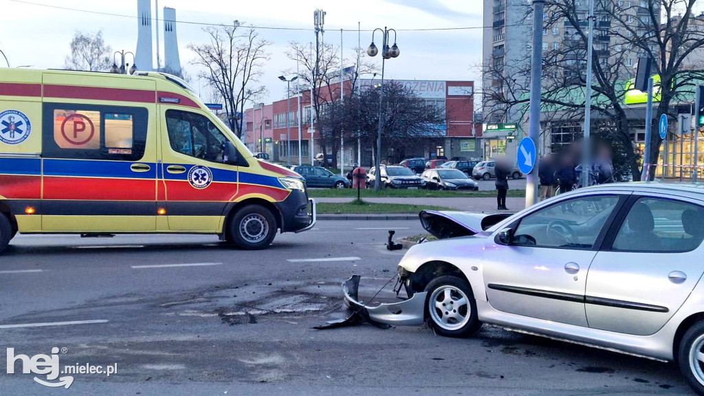 Kolizja na ul. Sienkiewicza