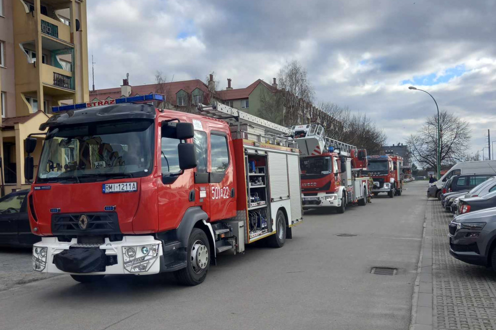 Alarm pożarowy na Warneńczyka