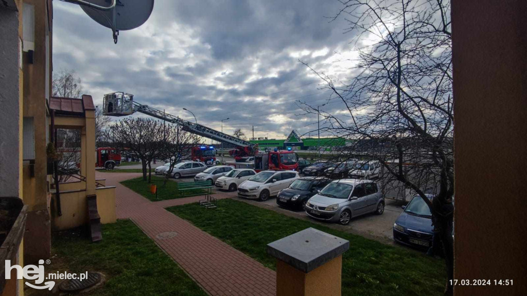 Alarm pożarowy na Warneńczyka