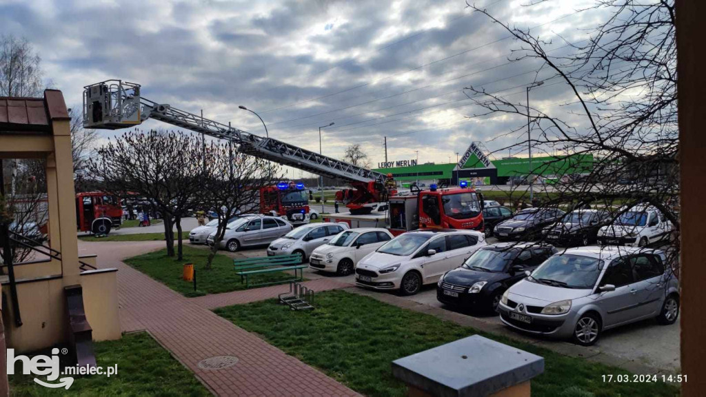Alarm pożarowy na Warneńczyka