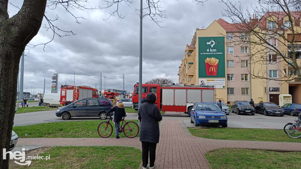 Alarm pożarowy na Warneńczyka
