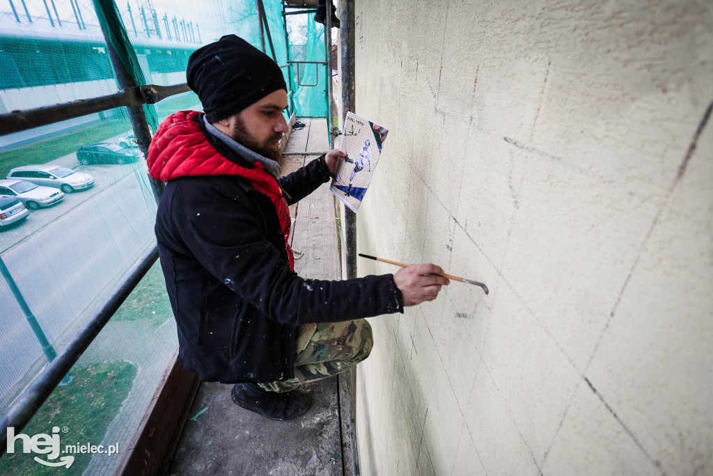 Mural Grzegorza Lato