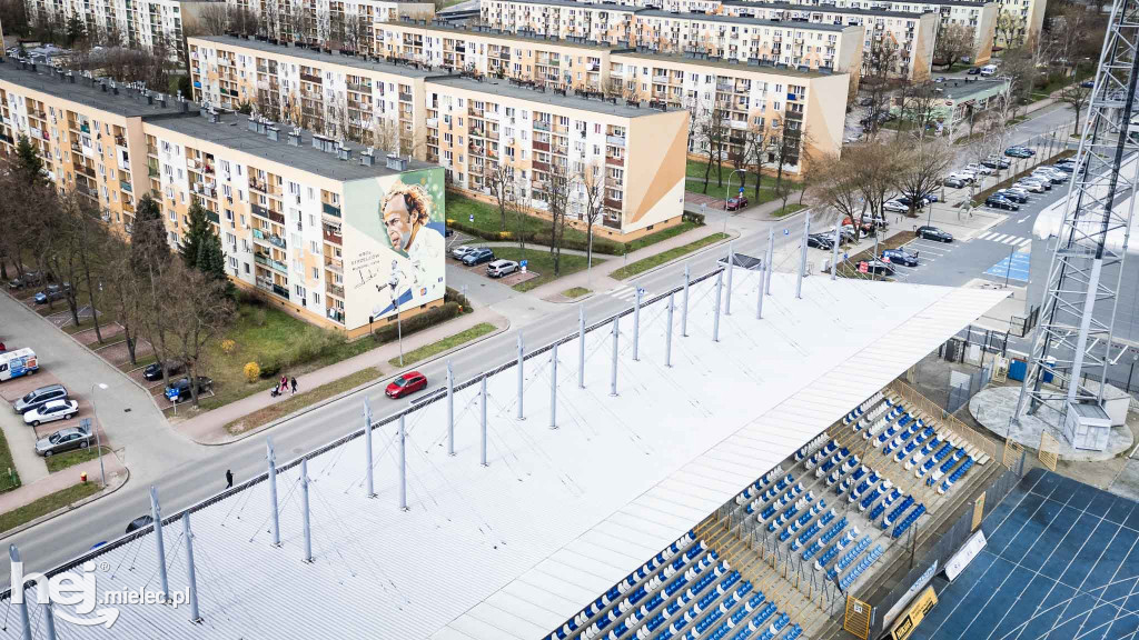 Mural Grzegorza Lato