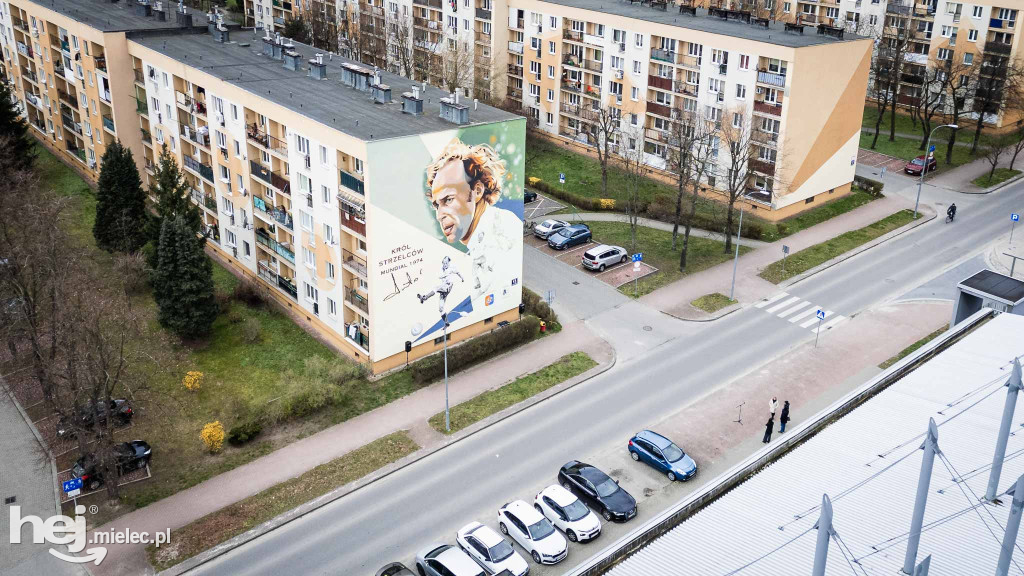 Mural Grzegorza Lato