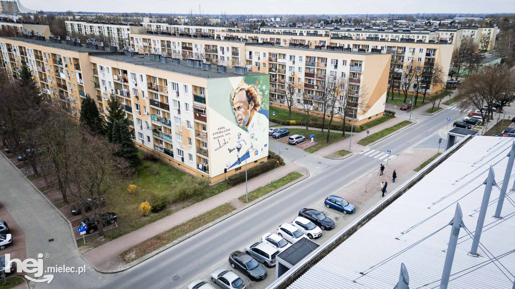 Mural Grzegorza Lato