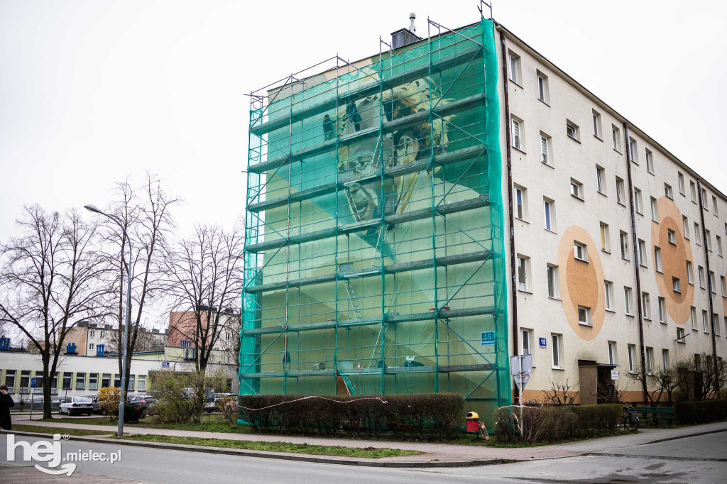 Mural Grzegorza Lato