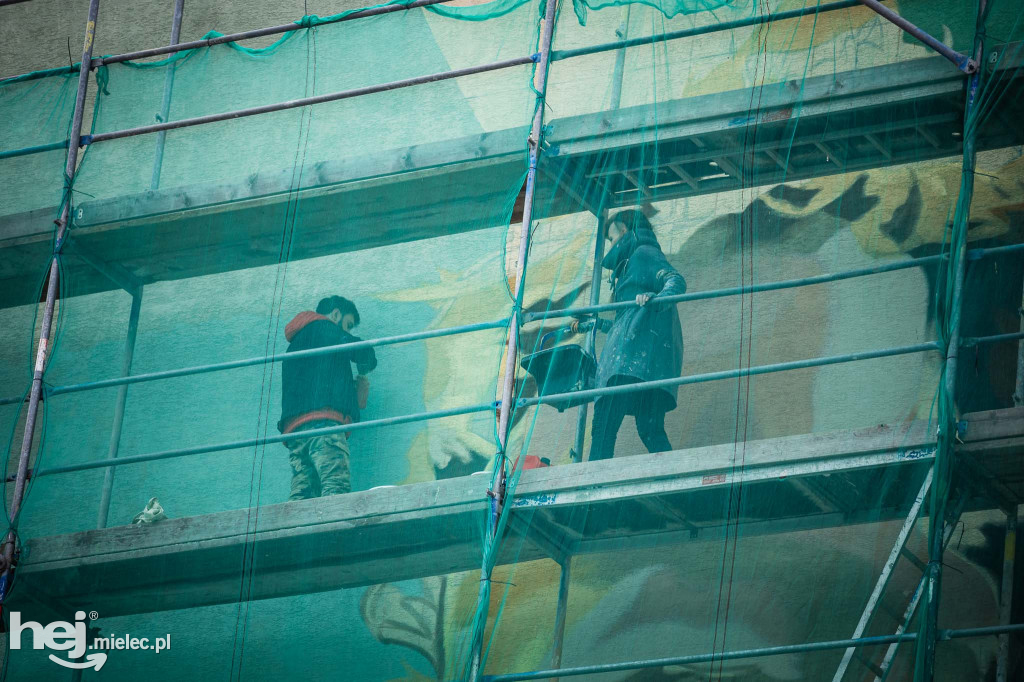 Mural Grzegorza Lato