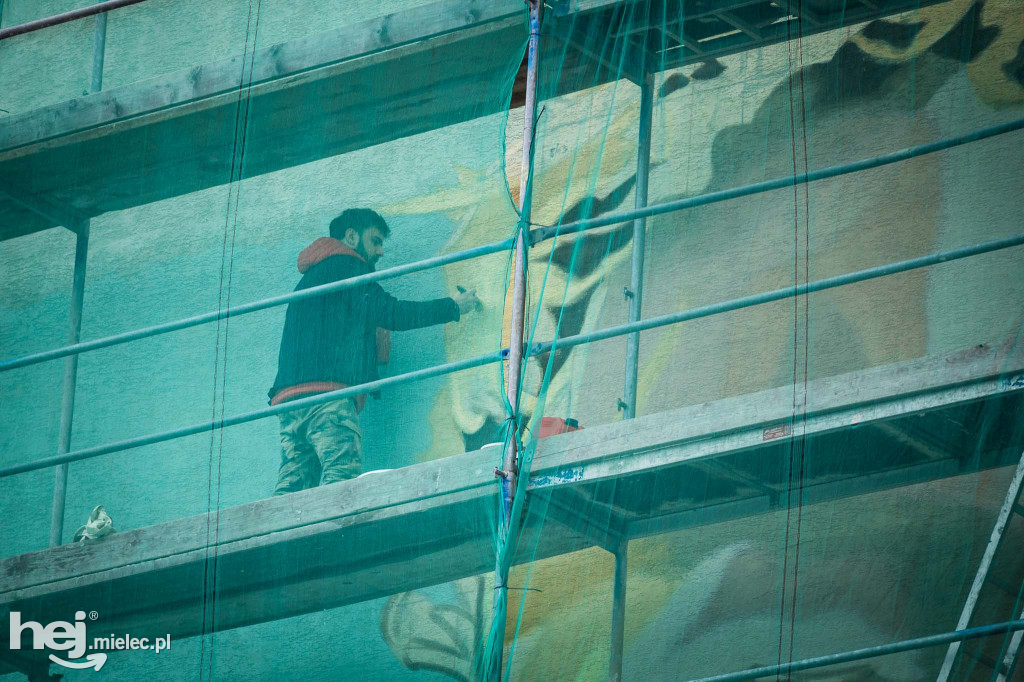 Mural Grzegorza Lato