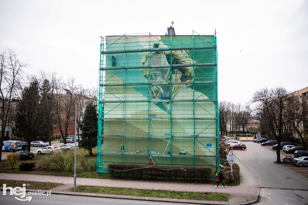 Mural Grzegorza Lato