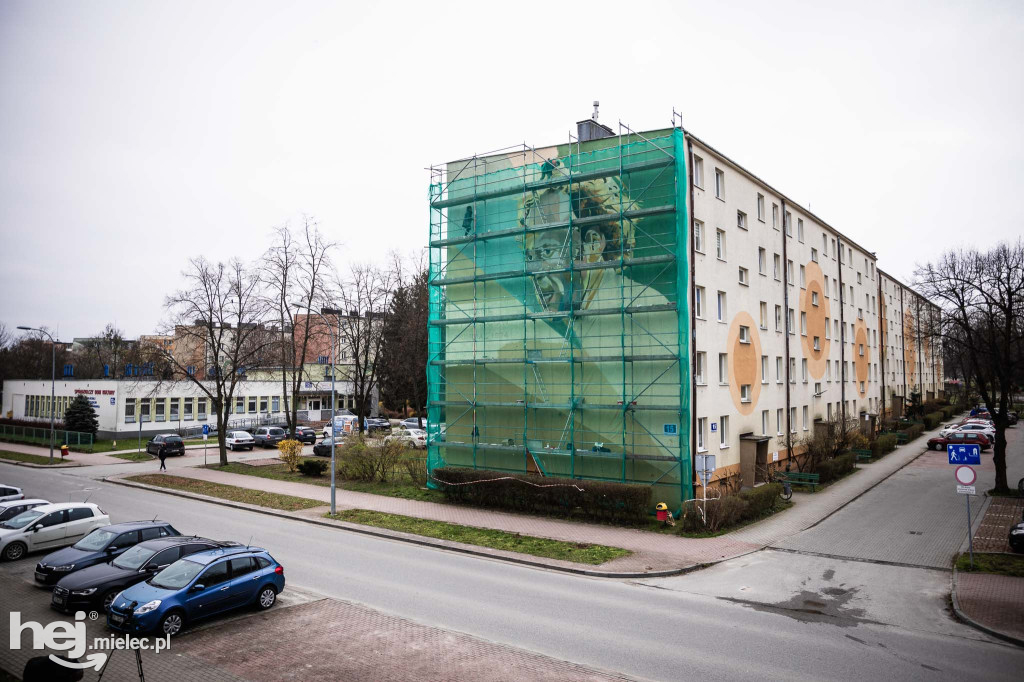 Mural Grzegorza Lato