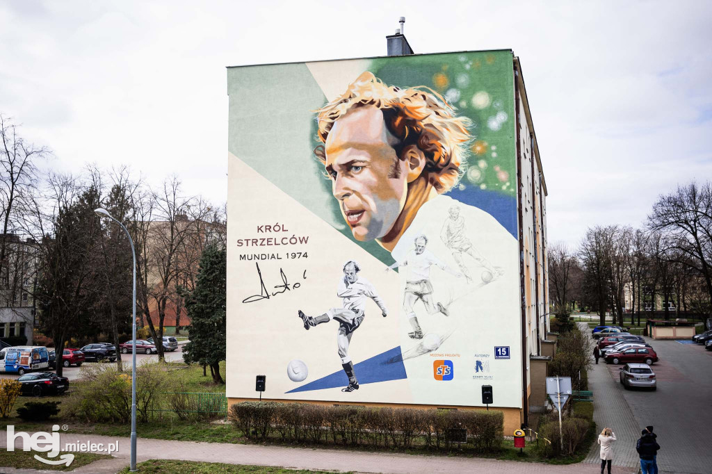 Mural Grzegorza Lato