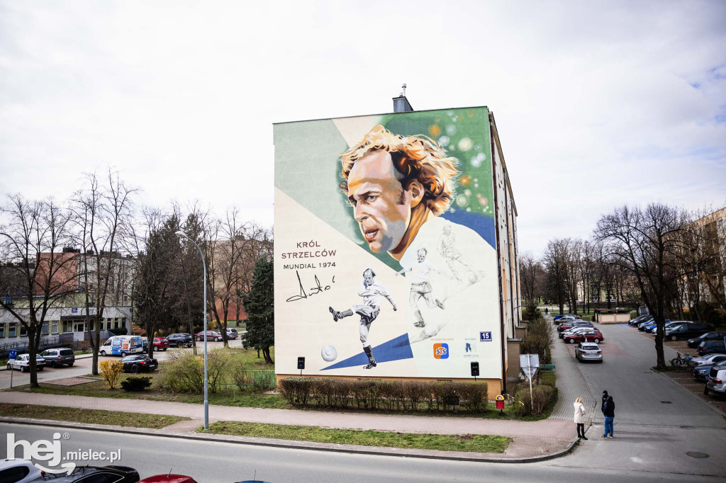 Mural Grzegorza Lato