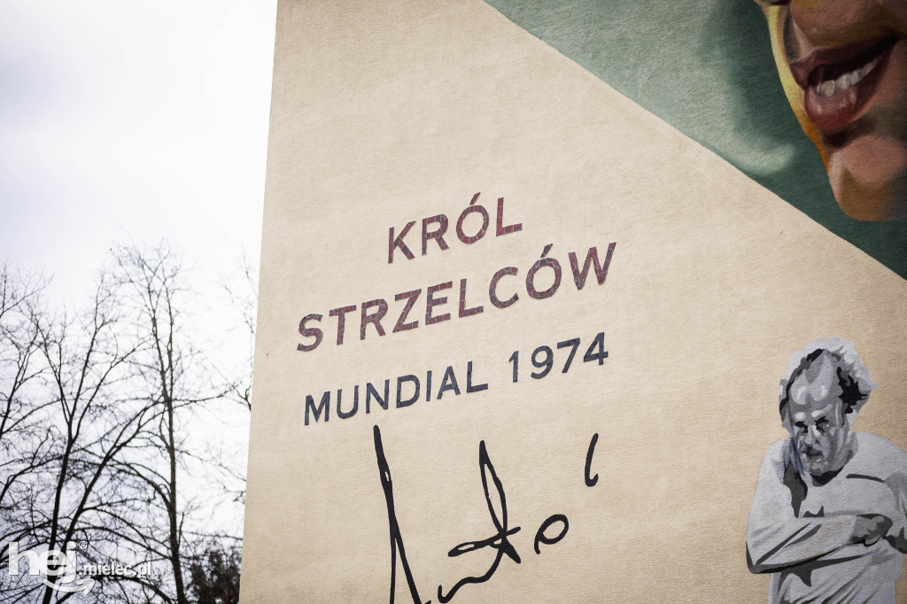 Mural Grzegorza Lato