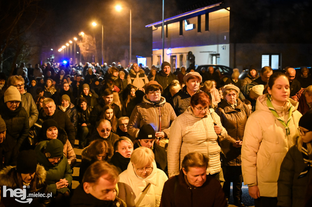 Wierni ze Smoczki na drodze krzyżowej