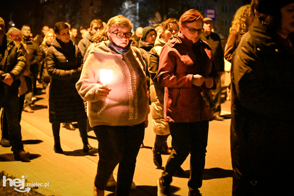 Wierni ze Smoczki na drodze krzyżowej