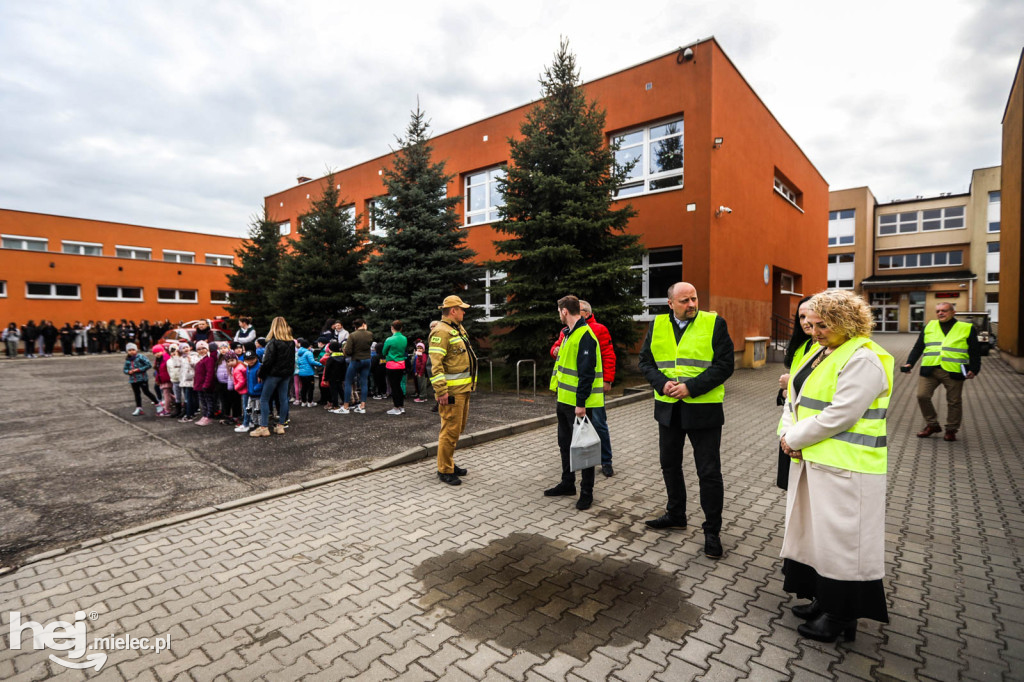 Ewakuacja ZSO1 w Mielcu