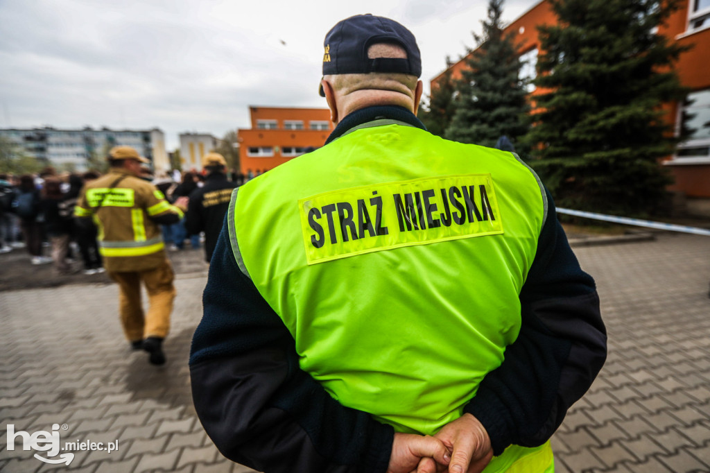 Ewakuacja ZSO1 w Mielcu