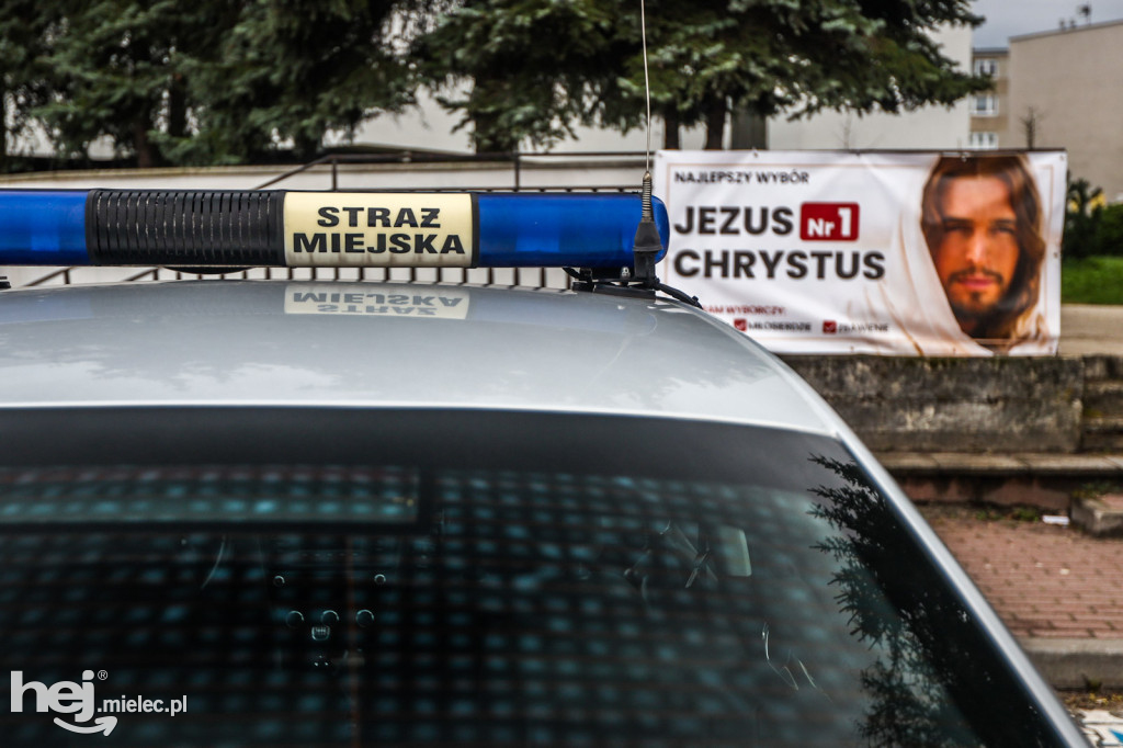 Ewakuacja ZSO1 w Mielcu