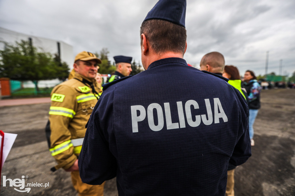 Ewakuacja ZSO1 w Mielcu