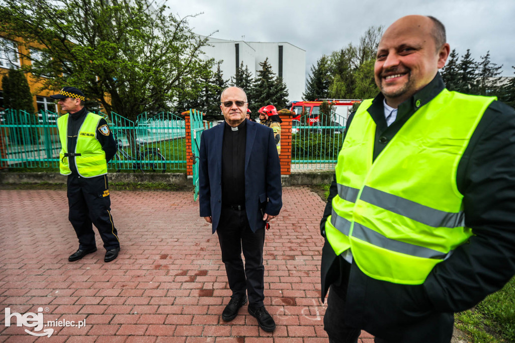 Ewakuacja ZSO1 w Mielcu
