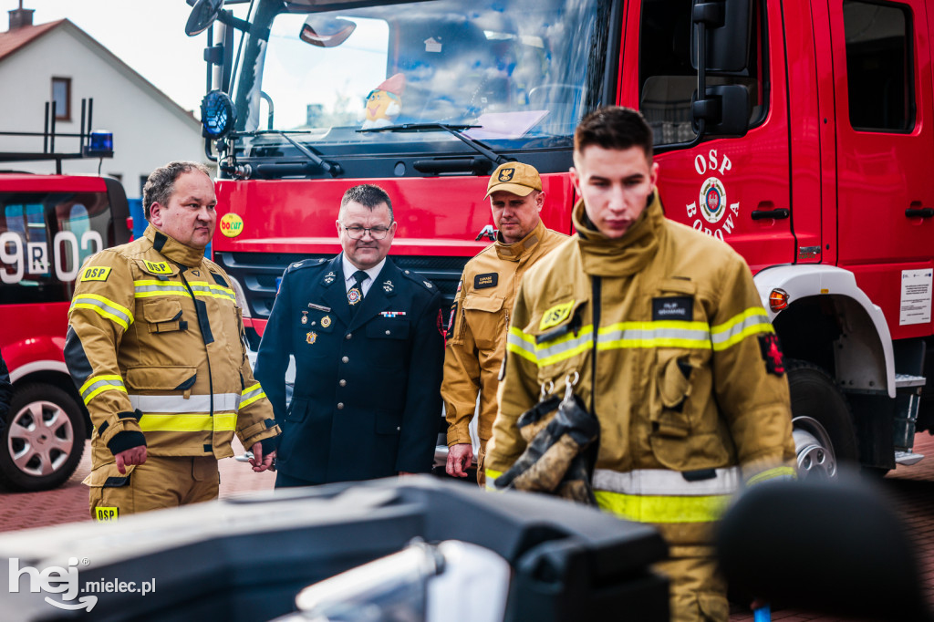 Strażacy z OSP Borowa zyskali nowego qauda