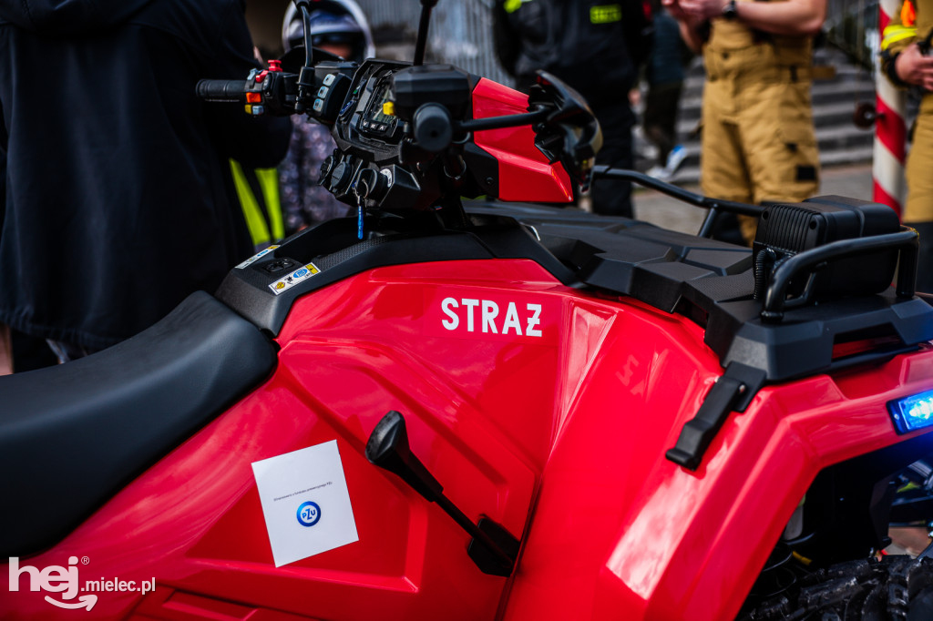 Strażacy z OSP Borowa zyskali nowego qauda