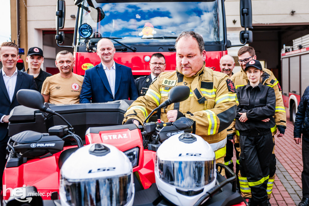 Strażacy z OSP Borowa zyskali nowego qauda