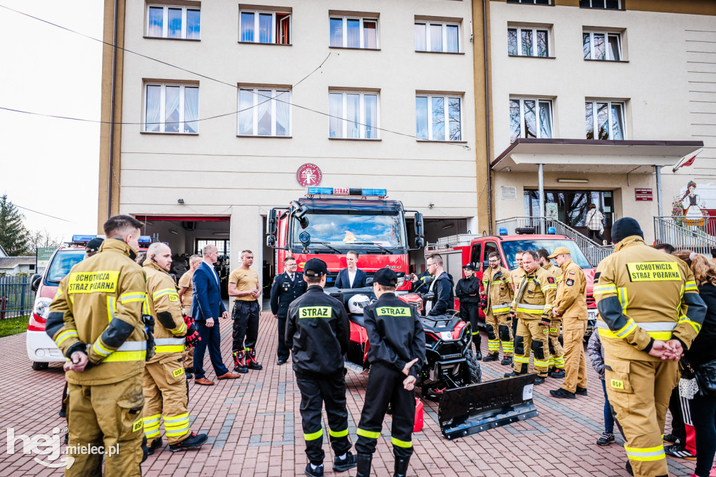 Strażacy z OSP Borowa zyskali nowego qauda