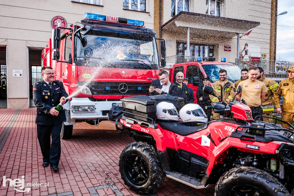 Strażacy z OSP Borowa zyskali nowego qauda