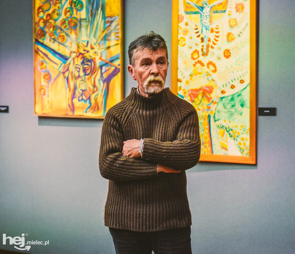 Wernisaż Wojciecha Trzyny w Galerii ESCEK