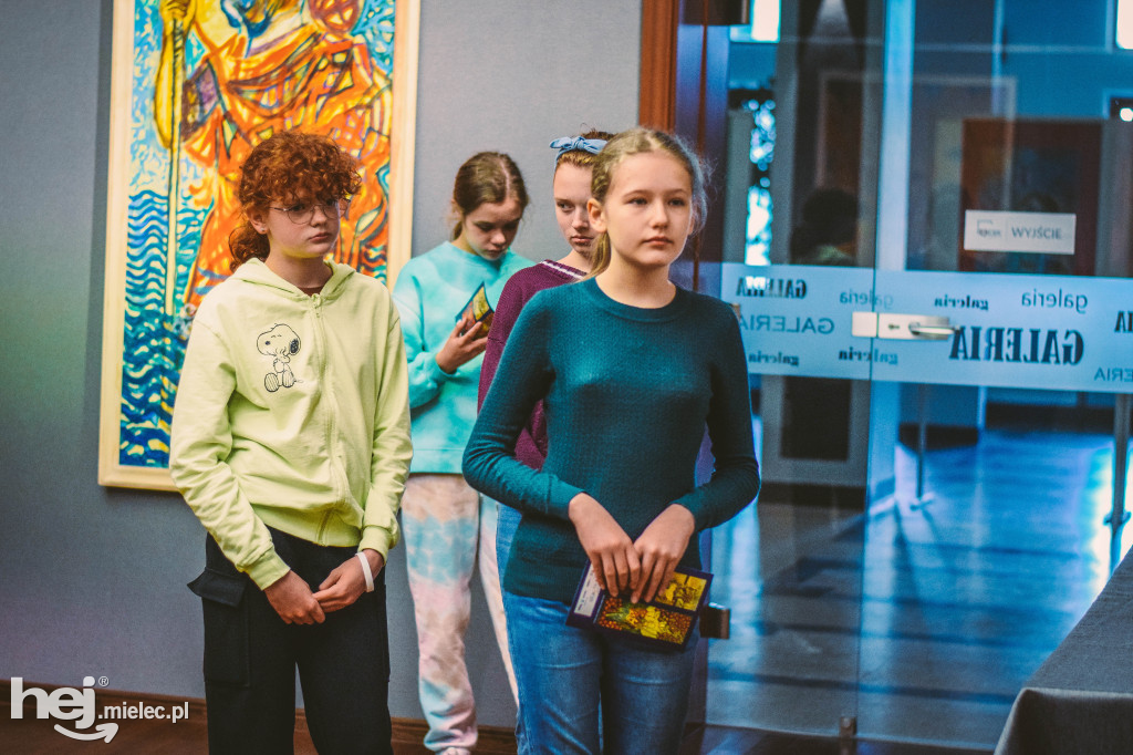Wernisaż Wojciecha Trzyny w Galerii ESCEK