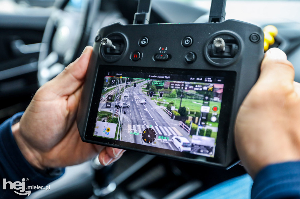 Policyjny dron już nad drogami Mielca i powiatu