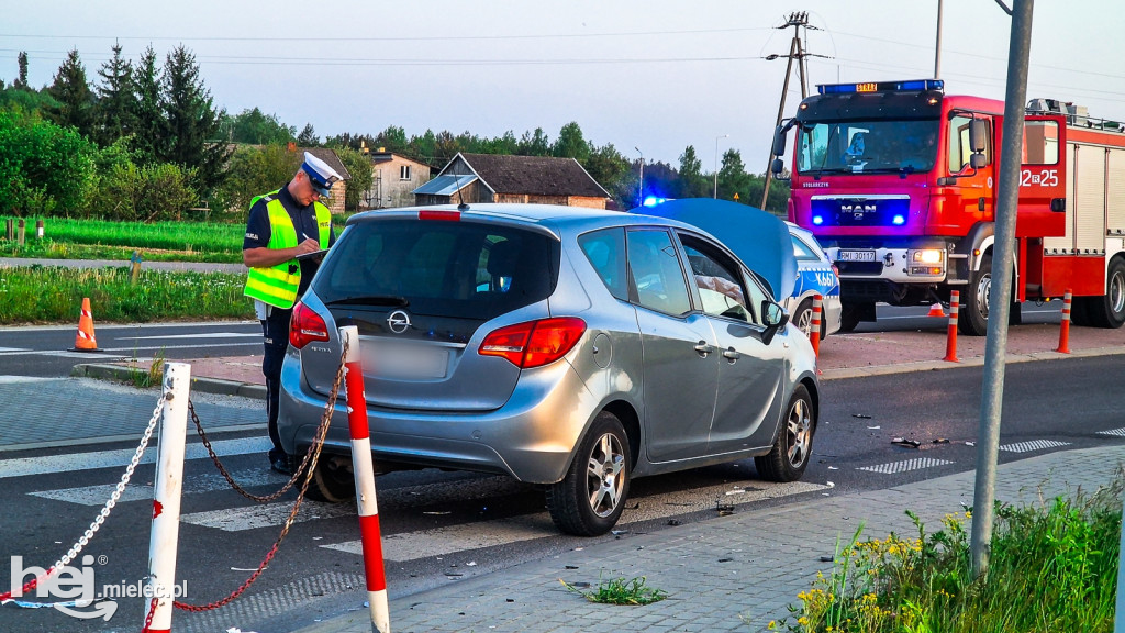 Wypadek na obwodnicy Mielca