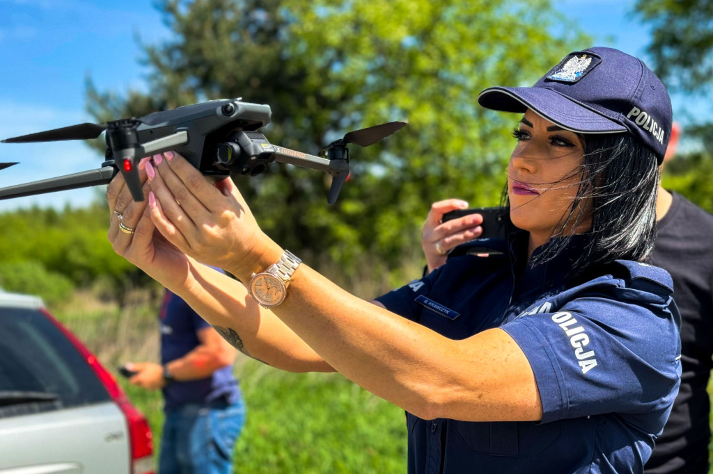Dron na codziennej służbie mieleckiej policji