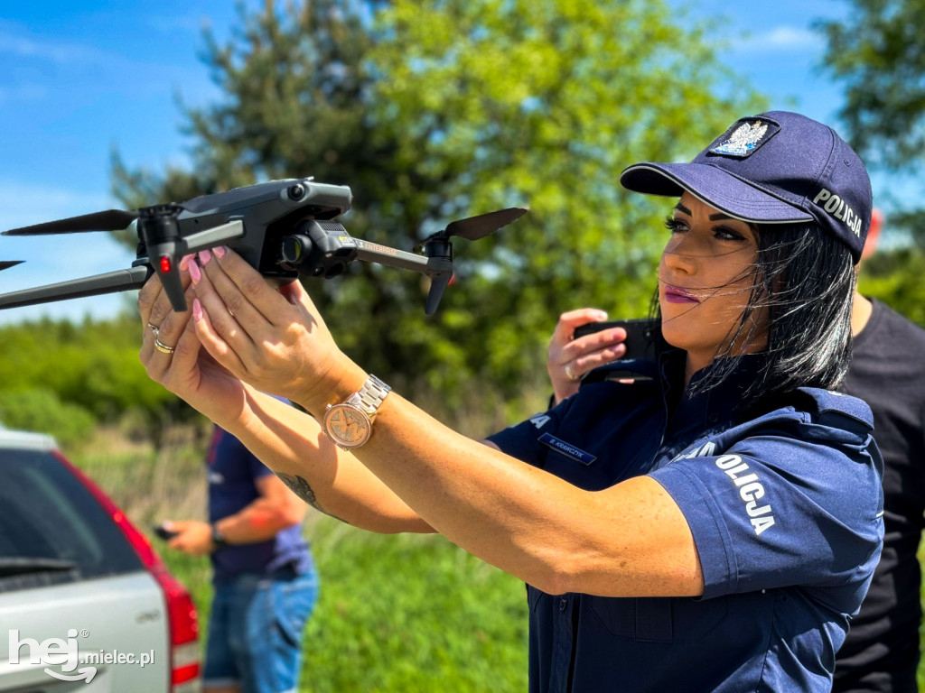 Dron na codziennej służbie mieleckiej policji