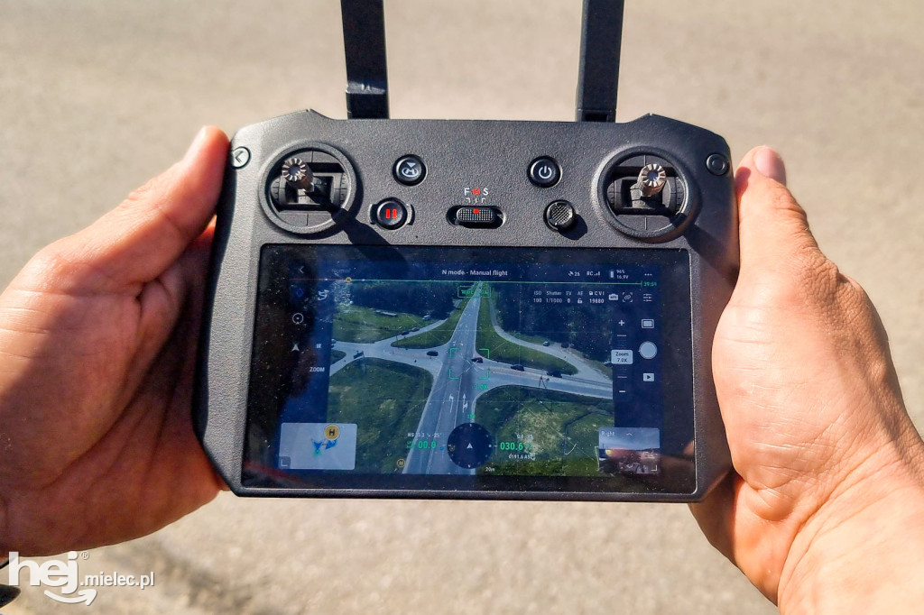 Dron na codziennej służbie mieleckiej policji