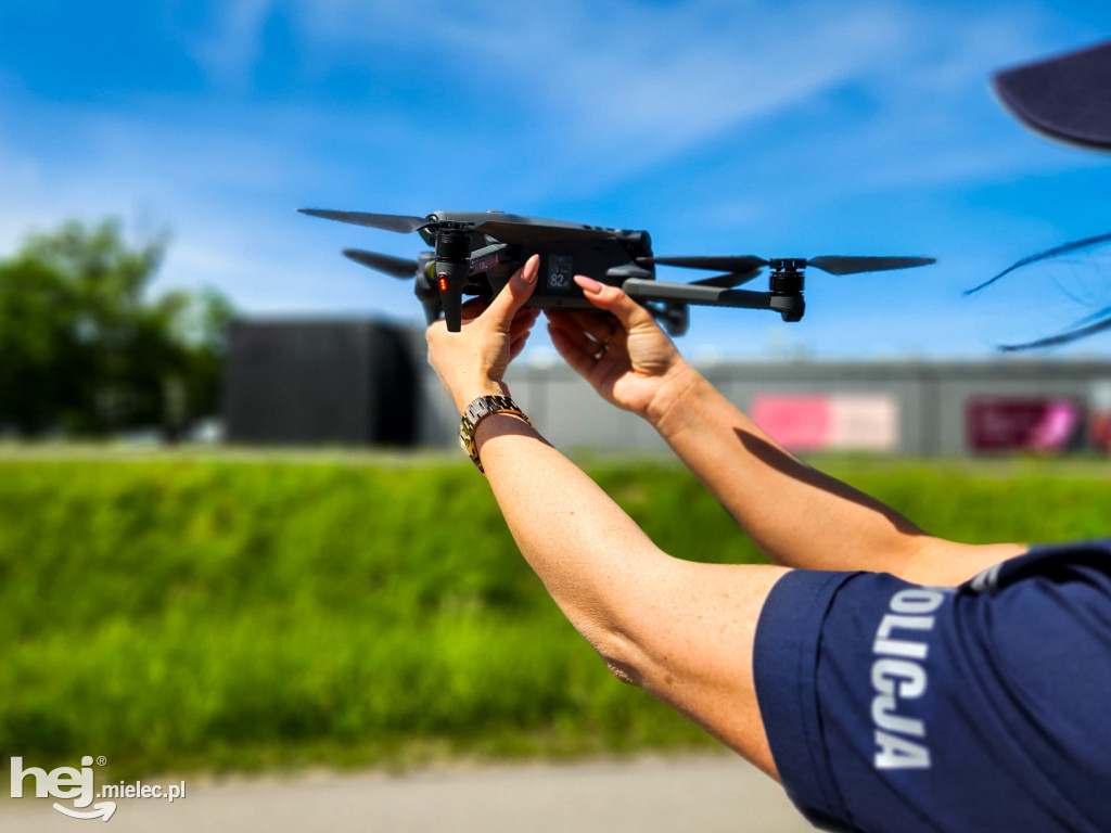 Dron na codziennej służbie mieleckiej policji