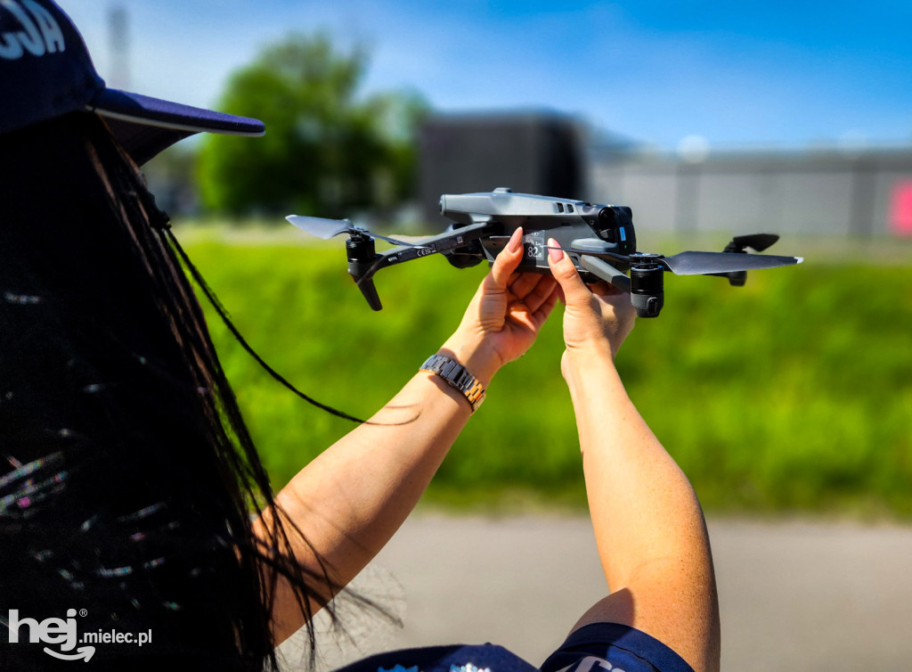 Dron na codziennej służbie mieleckiej policji