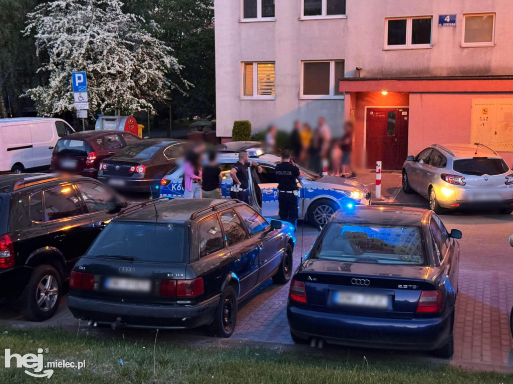 Obywatelskie ujęcie pijanego kierowcy na Kossaka
