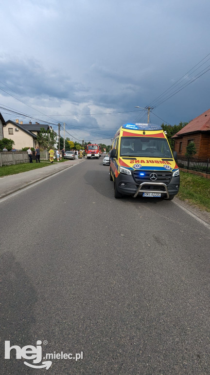 Potrącenie nastoletniej rowerzystki w Wadowicach! Śmigłowiec LPR na ratunek