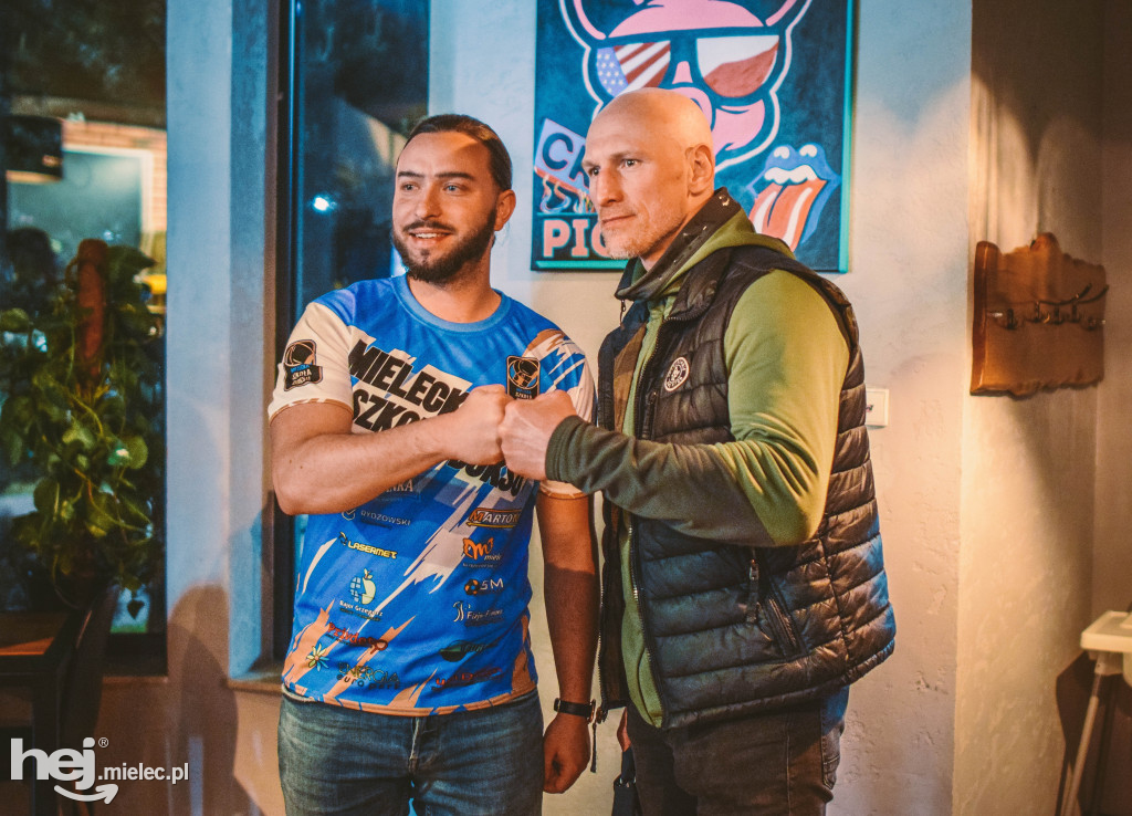 Krzysztof „Diablo” Włodarczyk w Mieleckiej Szkole Boksu